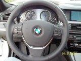 2012 BMW 5 Series 528i Sedan Steering Wheel