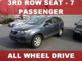 2011 Pacific Blue Kia Sorento LX V6 AWD #60045091