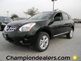 2012 Super Black Nissan Rogue SV #60045079