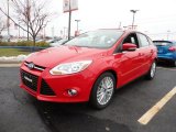 2012 Race Red Ford Focus SEL 5-Door #60045035