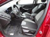 2012 Ford Focus SE Sport 5-Door Charcoal Black Interior