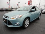 2012 Frosted Glass Metallic Ford Focus SE 5-Door #60045026