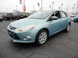 2012 Frosted Glass Metallic Ford Focus SE Sedan #60045024