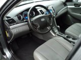 2010 Hyundai Sonata SE V6 Gray Interior