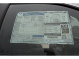 2012 Ford F150 STX SuperCab Window Sticker