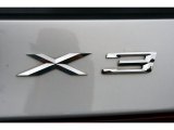 2006 BMW X3 3.0i Marks and Logos