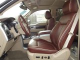2012 Ford F150 King Ranch SuperCrew 4x4 King Ranch Chaparral Leather Interior