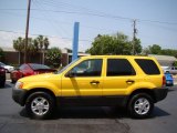 Chrome Yellow Metallic Ford Escape in 2003