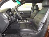 2012 Ford Explorer Limited Charcoal Black Interior