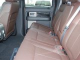 2012 Ford F150 Platinum SuperCrew 4x4 Platinum Sienna Brown/Black Leather Interior