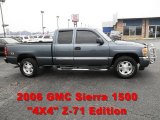 2006 Stealth Gray Metallic GMC Sierra 1500 SLE Extended Cab 4x4 #60111986