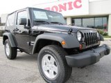 2012 Black Jeep Wrangler Sport S 4x4 #60111514