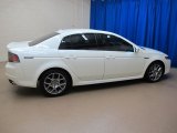 White Diamond Pearl Acura TL in 2008