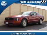 2009 Dark Candy Apple Red Ford Mustang V6 Coupe #60111908