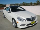 2012 Diamond White Metallic Mercedes-Benz E 550 Coupe #60111401
