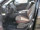 2012 Mercedes-Benz ML 350 4Matic Auburn Brown/Black Interior