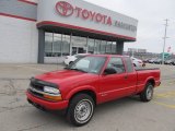 2003 Victory Red Chevrolet S10 LS Extended Cab 4x4 #60111377