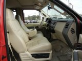 2008 Ford F350 Super Duty Lariat Crew Cab 4x4 Dually Camel Interior