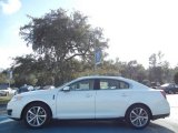 2012 Lincoln MKS White Platinum Metallic Tri-Coat