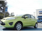 2012 Lime Squeeze Metallic Ford Fiesta SE Hatchback #60111328
