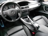 2010 BMW 3 Series 335i Coupe Black Interior
