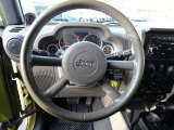 2007 Jeep Wrangler Sahara 4x4 Steering Wheel