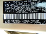 2011 Prius Color Code for Sandy Beach Metallic - Color Code: 4T8