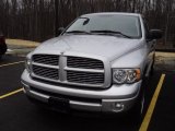 2005 Bright Silver Metallic Dodge Ram 1500 SLT Quad Cab 4x4 #60111747