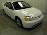 2002 Taffeta White Honda Civic LX Coupe #60181701