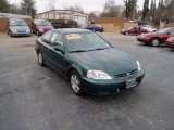 2000 Clover Green Pearl Honda Civic EX Coupe #60181947