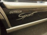 2002 Subaru Impreza Outback Sport Wagon Marks and Logos