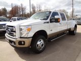 2012 Ford F350 Super Duty King Ranch Crew Cab 4x4 Dually Front 3/4 View