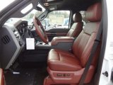 2012 Ford F350 Super Duty King Ranch Crew Cab 4x4 Dually Front Seat
