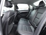 2008 Audi A4 2.0T quattro S-Line Sedan Rear Seat