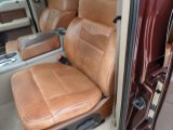2008 Ford F150 King Ranch SuperCrew Tan/Castaño Leather Interior