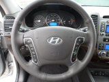 2012 Hyundai Santa Fe Limited V6 Steering Wheel