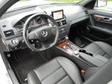 2009 Mercedes-Benz C 63 AMG Black AMG Premium Leather Interior