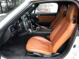 2008 Mazda MX-5 Miata Grand Touring Roadster Saddle Brown Interior