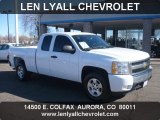 2008 Summit White Chevrolet Silverado 1500 LT Extended Cab 4x4 #60181490