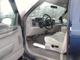 2001 Ford F350 Super Duty XLT Crew Cab 4x4 Medium Graphite Interior