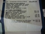 2007 Ford Mustang GT Premium Coupe Window Sticker