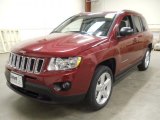 2012 Deep Cherry Red Crystal Pearl Jeep Compass Limited 4x4 #60233346
