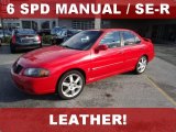 2004 Aztec Red Nissan Sentra SE-R Spec V #60232747