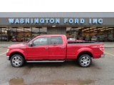 2010 Red Candy Metallic Ford F150 Lariat SuperCrew 4x4 #60233042