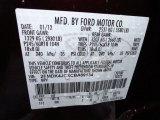 2012 Edge Color Code for Cinnamon Metallic - Color Code: HT