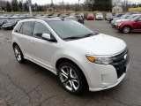 2012 Ford Edge White Platinum Metallic Tri-Coat