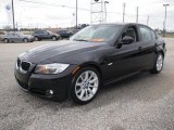 Jet Black BMW 3 Series in 2009