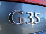 2005 Infiniti G 35 Sedan Marks and Logos