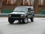 2001 Forest Green Pearlcoat Jeep Cherokee Sport #60233248