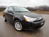2008 Black Ford Focus SE Coupe #60232640